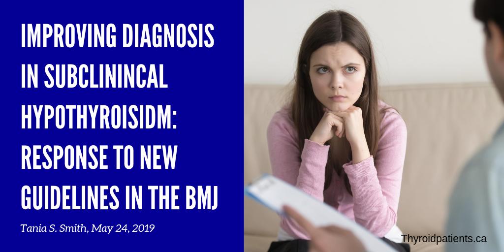 CanadianThyroid's tweet photo. @DrPeteTaylor @ThyroidTrust @thyroidie @simonhspearce @ThomasAgoritsas @Soc_Endo @BMJPatientEd @bmj_latest My rapid response letter &amp; 16 references in response to the new subclinical #hypothyroidism guidelines was just published today in the British Medical Journal today. Hope it helps inform and persuade. - Tania S. Smith https://t.co/l8QnRsWNKO https://t.co/ohBcPSOv28