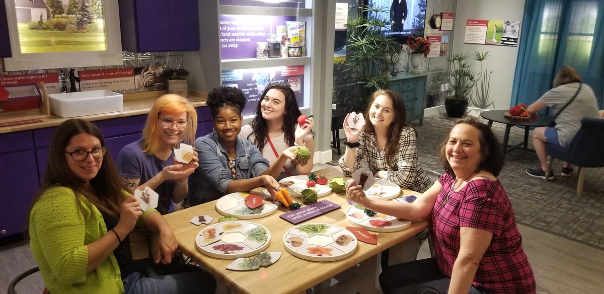 MTFWPodcast's tweet photo. Ladies fake food brunch at the Children's Museum #PegAdventure https://t.co/U1tgQH0oNW