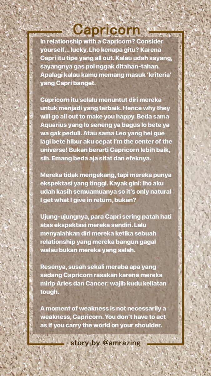 aMrazing's tweet photo. @kaesangp Tak kasih sneak peek dikit. Selengkapnya Capricorn dan jodiak lain follow instagram aku: @amrazing. 

#NotAShamelessPlug WKWKWK https://t.co/kQs3sCKxPS