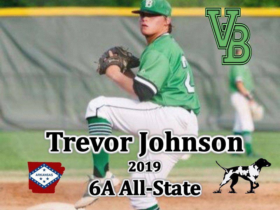Congratulations to Trevor Johnson on being selected to the 2019 6A All-State Team!  This is Trevor's second consecutive year to receive this honor.  @VBSDAthletics <a href="/trevorjohnsonr/">Trevor Johnson</a>
