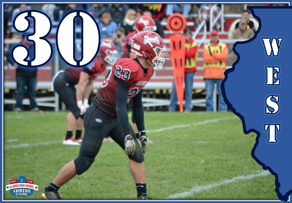 🏈Football Friday🏈

<a href="/J_Mautino7/">James Mautino</a>  is next for the #WestSquad. He will be wearing #30 on June 15th. Last fall he was an All-State and All-Conference WR for Hall. Db's beware because with James you are in for a scare.

#CountdownCompetition