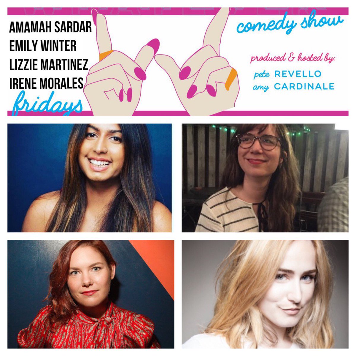 Tonight! 8pm at Niagara Bar! What a lineup! Free drink ticket w/ Eventbrite order--->>eventbrite.com/e/whatever-com…
<a href="/MurphGuide/">Sean Murph</a> <a href="/EastVillageNY/">East Village</a> <a href="/everyonescomedy/">Everyones a Comedian</a> <a href="/ComedyPlugs/">Comedy Plugs</a>