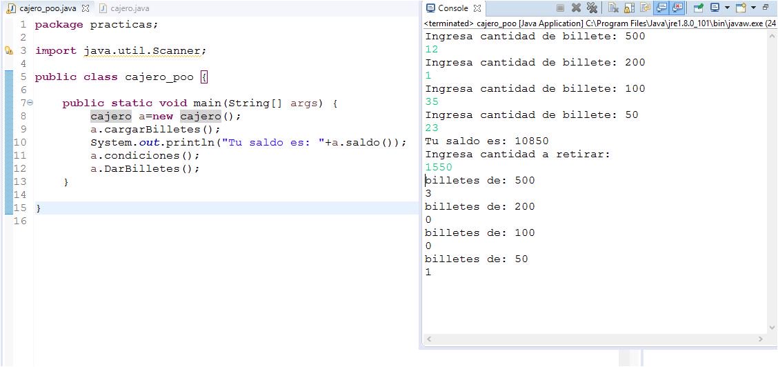Abel_Developer's tweet image. #logicadeprogramacion programando la logica de un cajero automatico #developer #Programación #Java #POO
