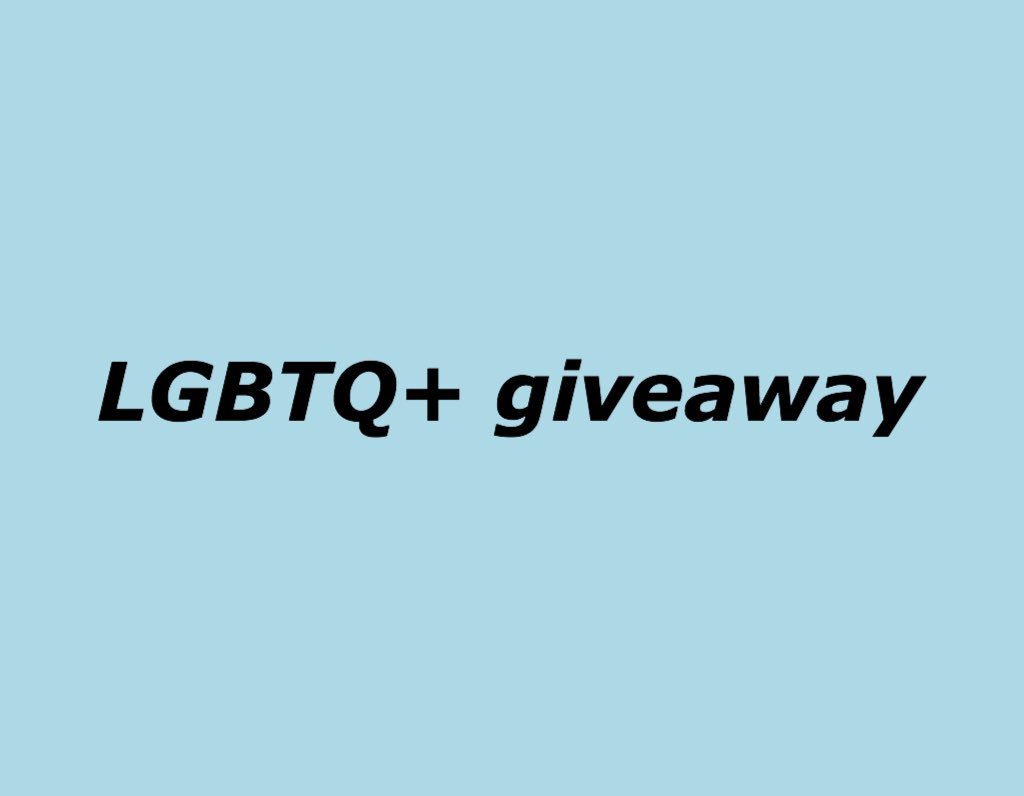 sadkxit's tweet photo. In honor of pride month I’m doing a giveaway! Here’s the rules:

-must be following me
-must like and rt this picture (how I’ll be able to choose the winner)
-tag a few friends in the comments https://t.co/trIdpb78H3