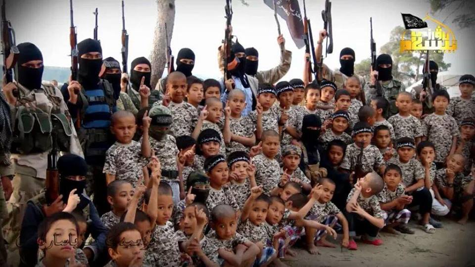 ahmadalissa's tweet photo. #SYRIA: This is how the #Turkistani party, (the #Uyghur from #China) radicalizes children in the Syrian province of #Idlib.
#SyriaNow https://t.co/mhvWfA9tVk