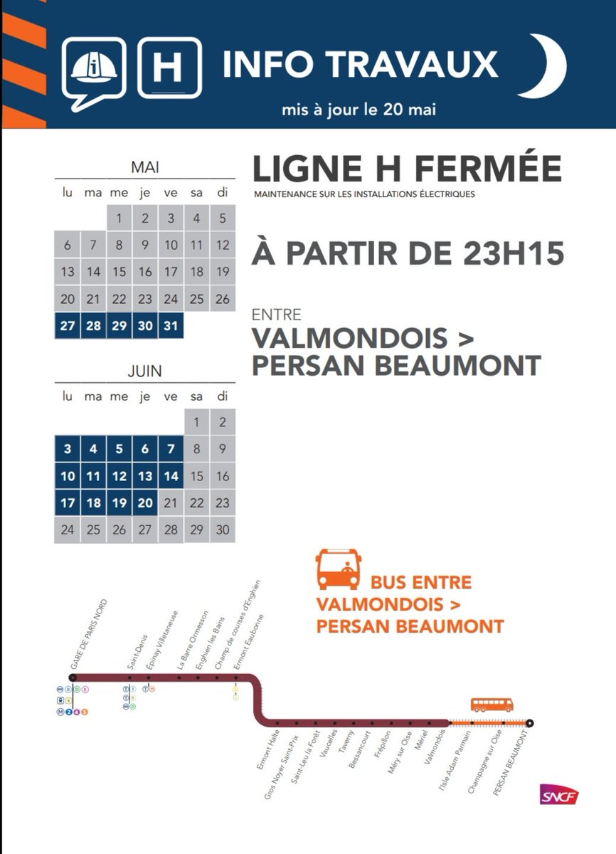 OrbanLaurent1's tweet photo. Les Eml en gare de Valmondois informent les usagers sur les travaux à venir entre Valmondois et Persan-Beaumont. 
@LigneH_SNCF @EML_LIGNEH 
#TeamH @DavidDERYCKERE @cecderv @Zidani_Redoine @AydemirHarry @BertrandEml https://t.co/ON0dpuejbl