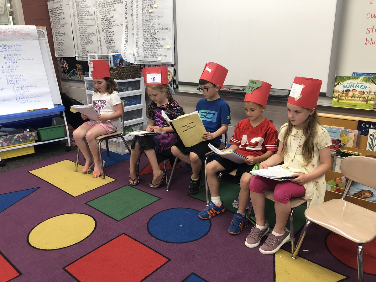 B_Scofinsky's tweet photo. Many thanks to our amazing Kindergarten audience for listening to all 4 of our Reader’s Theater performances today! https://t.co/o9LxqE0qsY