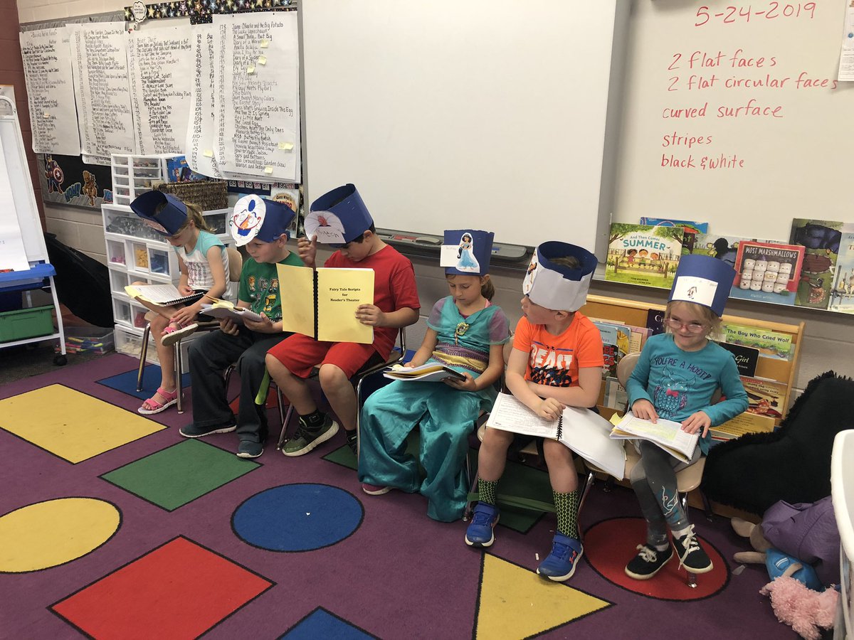 B_Scofinsky's tweet photo. Many thanks to our amazing Kindergarten audience for listening to all 4 of our Reader’s Theater performances today! https://t.co/o9LxqE0qsY