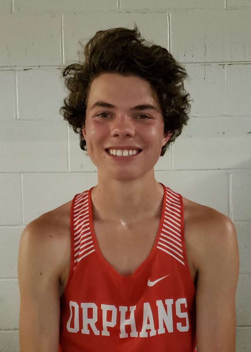 JPFisch22's tweet photo. Brooks Harlan qualifies for the finals tomorrow in the 1600 M Run.  #OrphanTrack. https://t.co/9skcx2XPXx