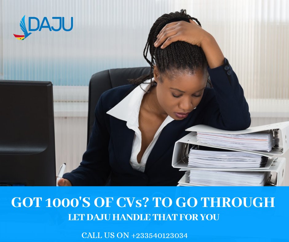 dajugh's tweet photo. Need help going through Resumes? . Don't worry, DAJU verification services provides just the right verification you need. Let us help you find the best person for your business. Call us on +233540123034. #Daju #addressverification #cvverification #businessverification #ghana https://t.co/u0APJnD4Xx