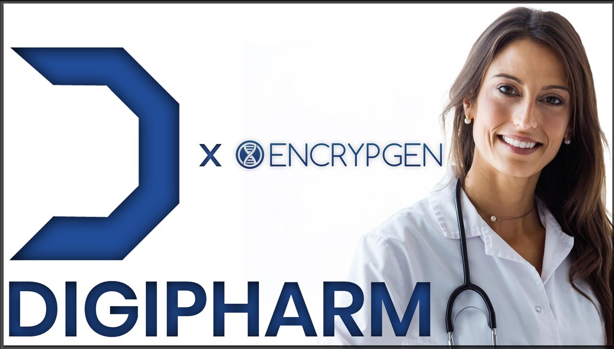 YourDigipharm's tweet image. We have partnered up with @Encrypgen, the first company to launch a genomic data marketplace, which will empower patients and contribute to health-related research with an aim to optimize treatment costs in healthcare and improve patient outcomes. 
#blockchain #healthcare #crypto