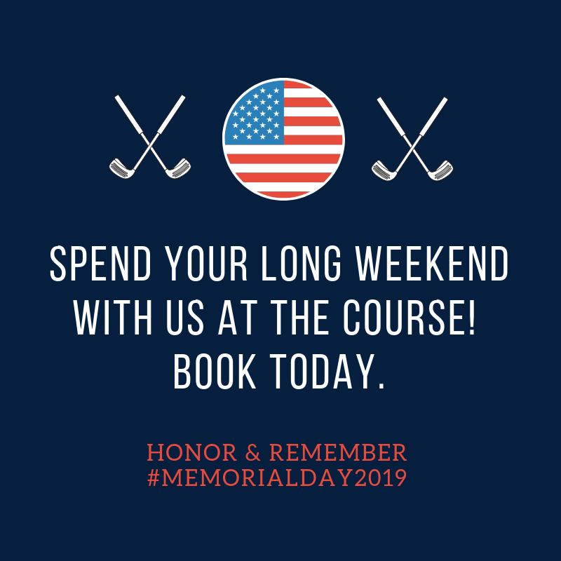 BlueRidgeShadow's tweet photo. Honor & remember on the course with us! This Memorial Day weekend (Fri - Mon), we'll have special rates of $52 before 9am and $25 after 2pm. Book online now: https://t.co/R1ssJ8u5LU. #BlueRidgeShadows https://t.co/6SAz1lNzFB