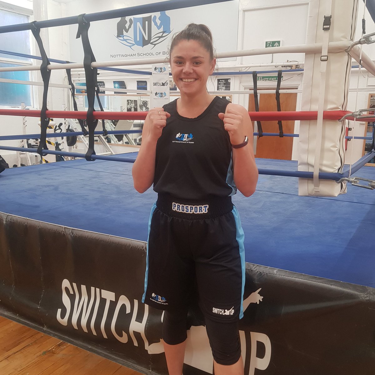 NottsBoxing's tweet photo. Good luck to Emma Lindley who will be representing NSB In Wolverhampton tomorrow.
Emma is dedicated boxer &amp; volunteer who gives so much back to the club, please show your support👊🏽 @lindleysautos
#PositiveRoleModel #hardworkpaysoff #ChampionsInAndOutOfTheRing #Lindleys @AirITLtd https://t.co/Jr4mnNhzXN