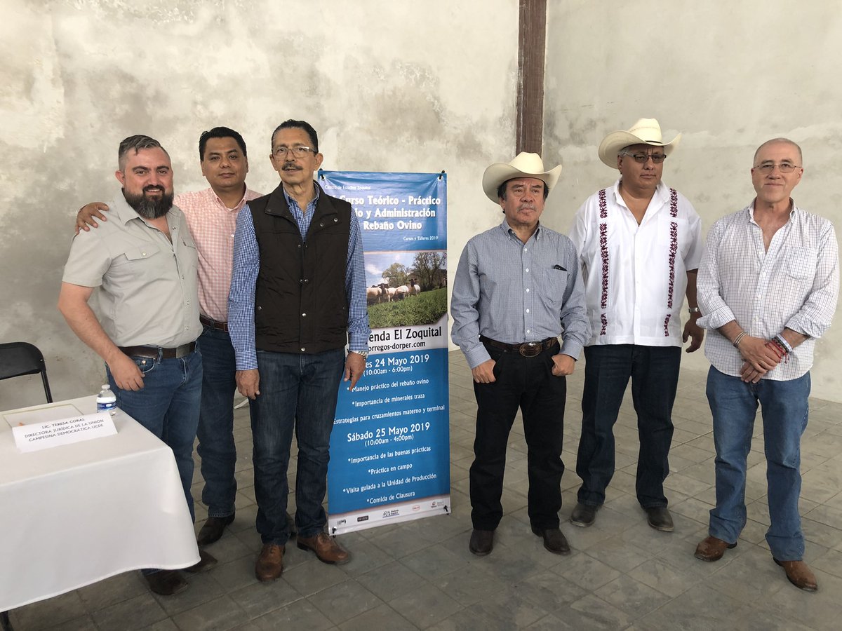 Felicidades a <a href="/DorperZoquital/">Dorper El Zoquital</a> por el curso dirigido a ovinocultores del pais bienvenidos a Hidalgo.