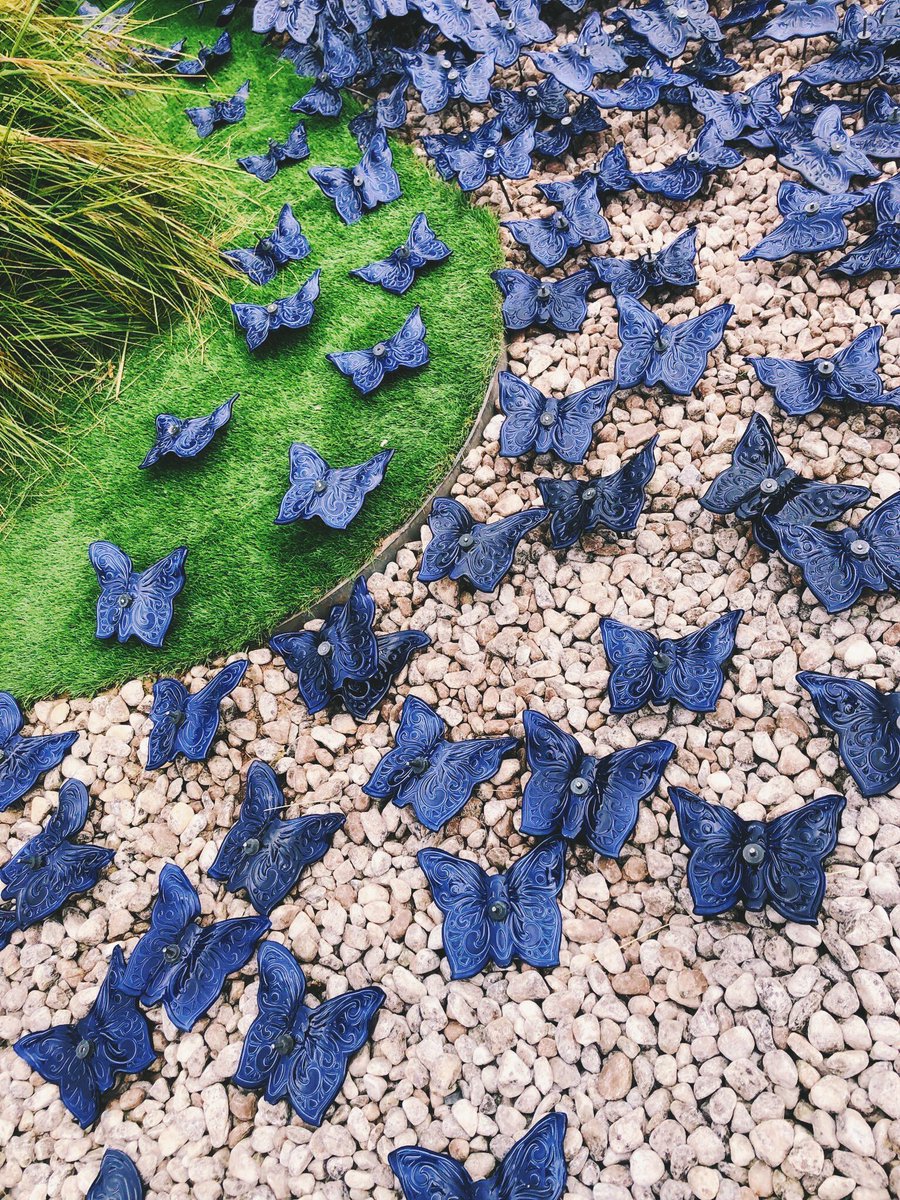 SmithfieldST1's tweet photo. How beautiful is #TakingFlight at @TrenthamEstate?! The creativity to be found in Stoke never ceases to amaze us. 🦋 

Make sure you check it out this #BankHoliday weekend! 

(📸: @AbiBrown1) https://t.co/huvB5yjGk8
