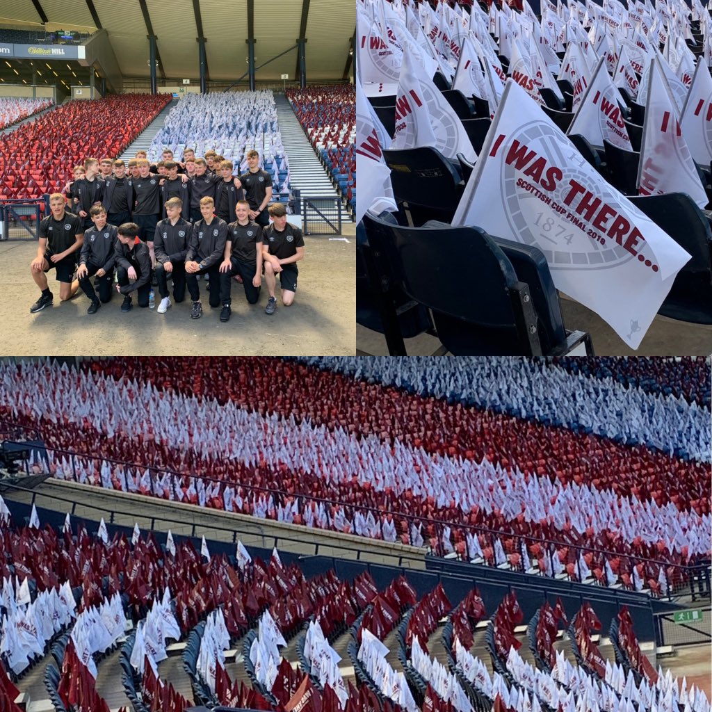 EdinburghCat's tweet image. Day well spent with some of the @JamTarts Academy, getting #hampden #scottishcupfinal ready. See you again tomorrow 🇱🇻