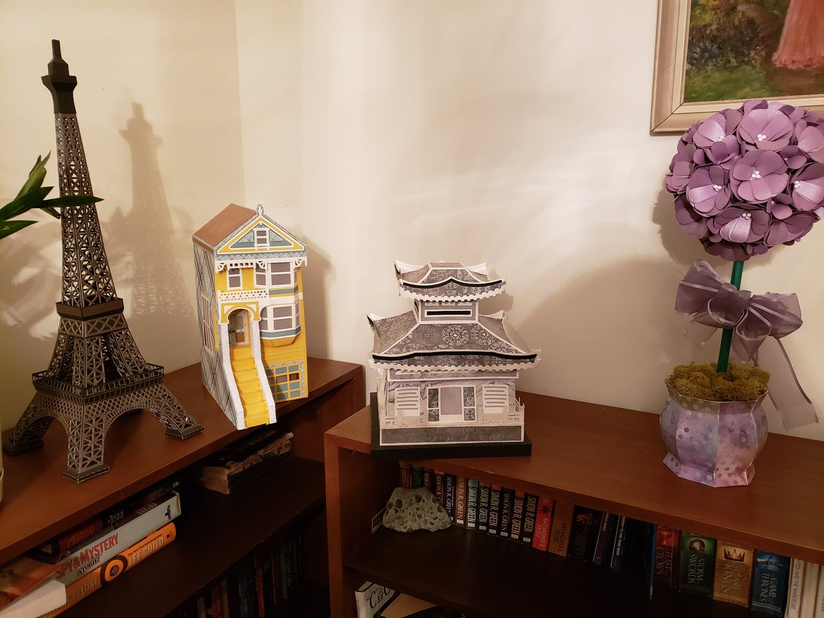 Longfellow_Matt's tweet photo. My wife is big into 3D paper crafting and art, using Cricut machines and handcrafting techniques.  Here are some of her creations.  @svgcuts @OfficialCricut #crafty https://t.co/8c0c0NiTYq