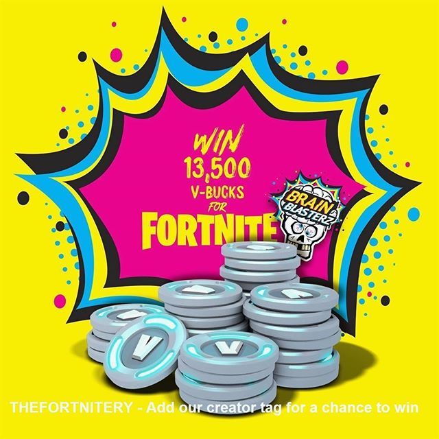fortnitery's tweet photo. #spellbreak Want to win 13,500 V-Bucks?! To enter:
🧠 follow @brainblasterz 🧠 tag your gaming mates!

T&amp;Cs apply: 1 winner will be chosen | competition runs across Facebook and Instagram | all global entries are legible to win .
.
.
.
#brainblasterz #… https://t.co/GwSCdipz0C https://t.co/npb9OBTvR9