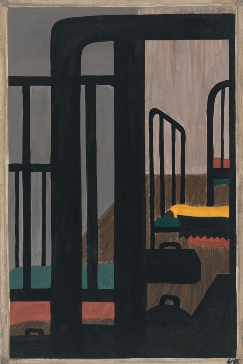 "Housing was a serious problem."#48, Great Migration Series, 1941Jacob LawrenceMOMA