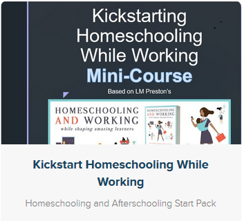 FREE Course Kickstarting Homeschool and Working Click here: empowered-steps.teachable.com 
#homeschool #wahm #hiphomeschool #LifeofaHomeschoolMom #SimpleHomeschool #2to1Conf #HSBloggers