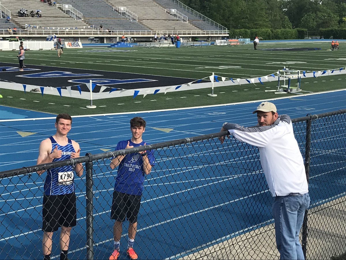 FreeburgTrack's tweet photo. Great work today Coach Kopp! @ZackPluff advanced to the HJ finals! McKallen Smith came up an inch short of making the finals. Great season! https://t.co/lVD6SjjTLu
