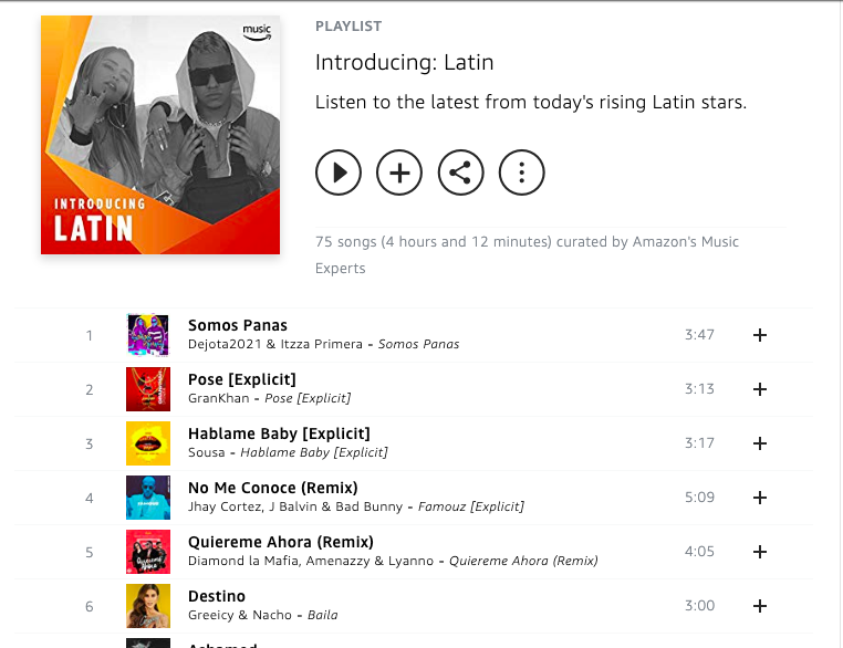 NacionalRecords's tweet photo. .#Posé by @digrankhan is now streaming on @AmazonMusicMX!
↳ Listen #FreshLatin: https://t.co/qEcH0WIMyh
↳ Listen #IntroducingLatin: https://t.co/XH5Pm1VLOP https://t.co/idpb7jXs5v