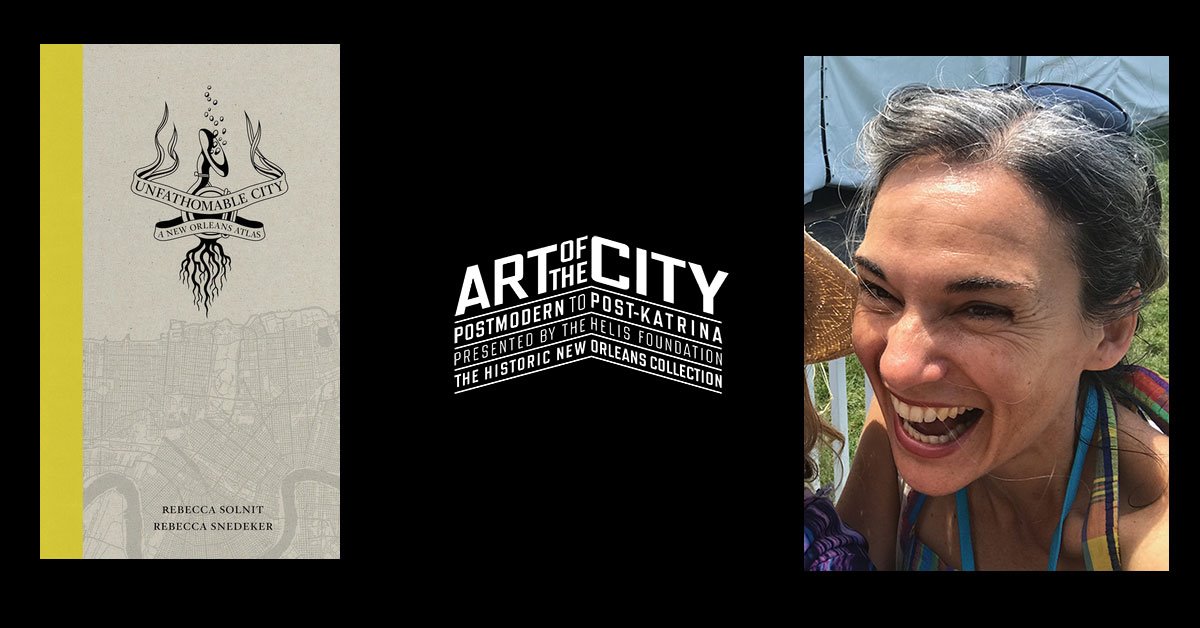 NOCGS's tweet photo. MARK YOUR CALENDARS! WED., JULY 17, 6pm, @visit_thnoc 
Executive Director of @NOCGS Rebecca Snedeker will join Susan Larson in a monthly conversation w/ authors, artists, &amp; audience members, in conjunction with "Art of the City: Postmodern to Post-Katrina." @TulaneSLA @Tulane https://t.co/w78AbE4X9t