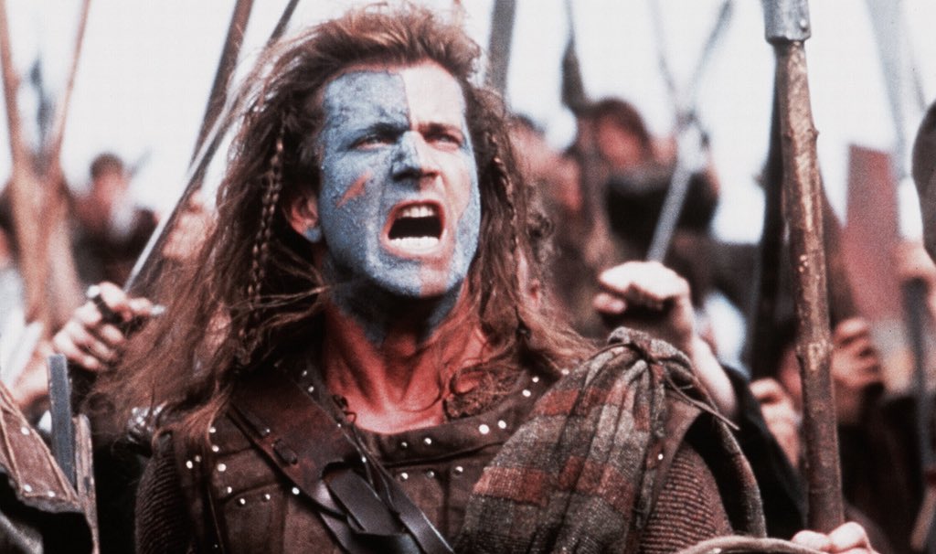 MultiversoTM's tweet photo. Hoy hace 27 años que se estrenó la gran película "Braveheart".

https://t.co/xnR7d7SzAS
