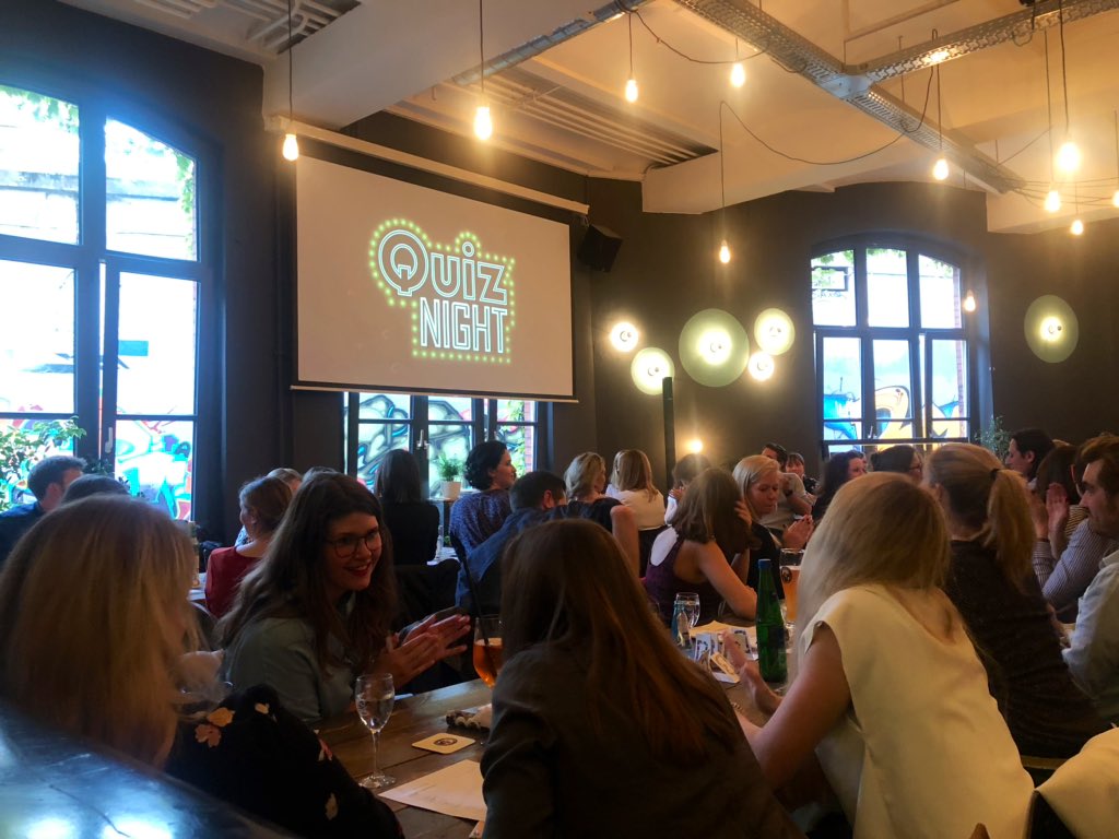 isabell_oh's tweet photo. When the online gang meets offline. Thanks for another fun and insightful social media day, @bertelsmann_com 💥 #bsmd19 #socialmedia @Bertelsmann_DE #LifeAtRTL https://t.co/3L1s6bSeKj