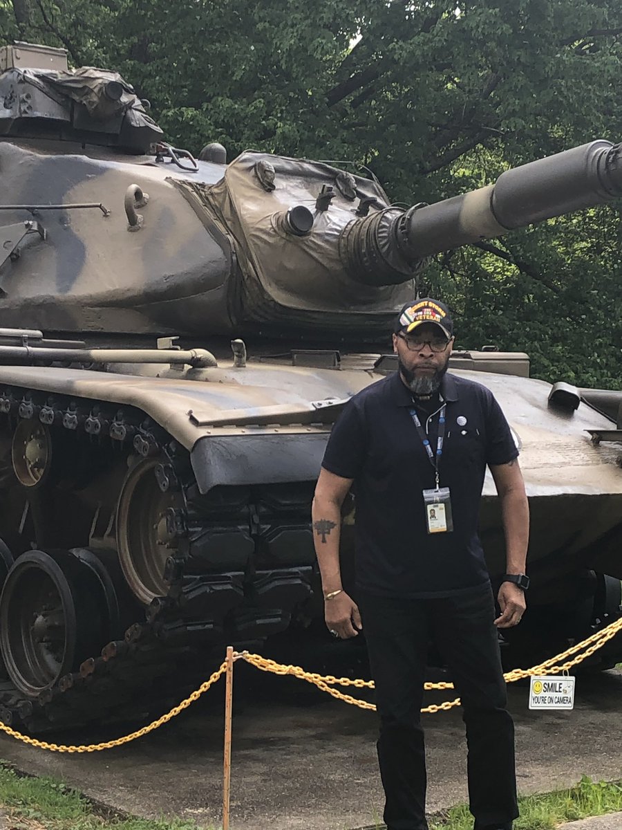 Getting ready for Memorial Day with Army Veteran Richard Grant