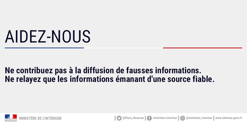 prefetrhone's tweet photo. Des rumeurs circulent sur d'autres explosions à #Lyon. 
Le préfet dément ces informations et demande à ne pas véhiculer de fausses informations sur les réseaux sociaux.
#FakeNews https://t.co/XtEWoJmafN