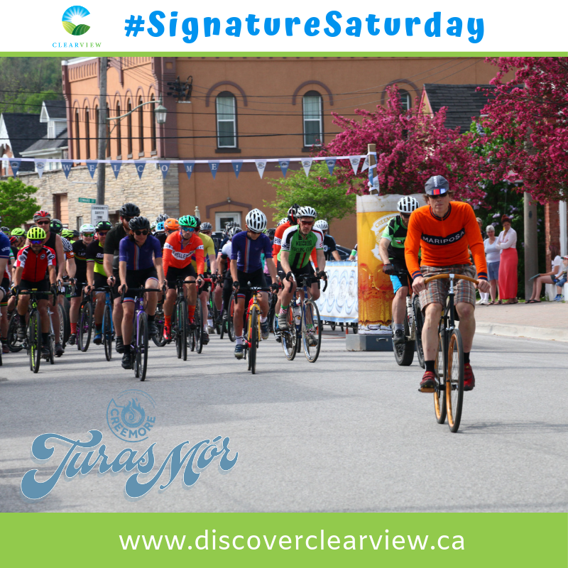 Clearview_twp's tweet photo. EVENT ALERT - Get ready to EAT, DRINK & RIDE at TOMORROW's @creemoresprings Turas Mor Saturday, May 25th, 2019, 9 AM - 4 PM! #SignatureSaturday #sgeorgianbay #TurasMor | For details visit https://t.co/u8ToMXADT6 https://t.co/OCOi1L2FQf