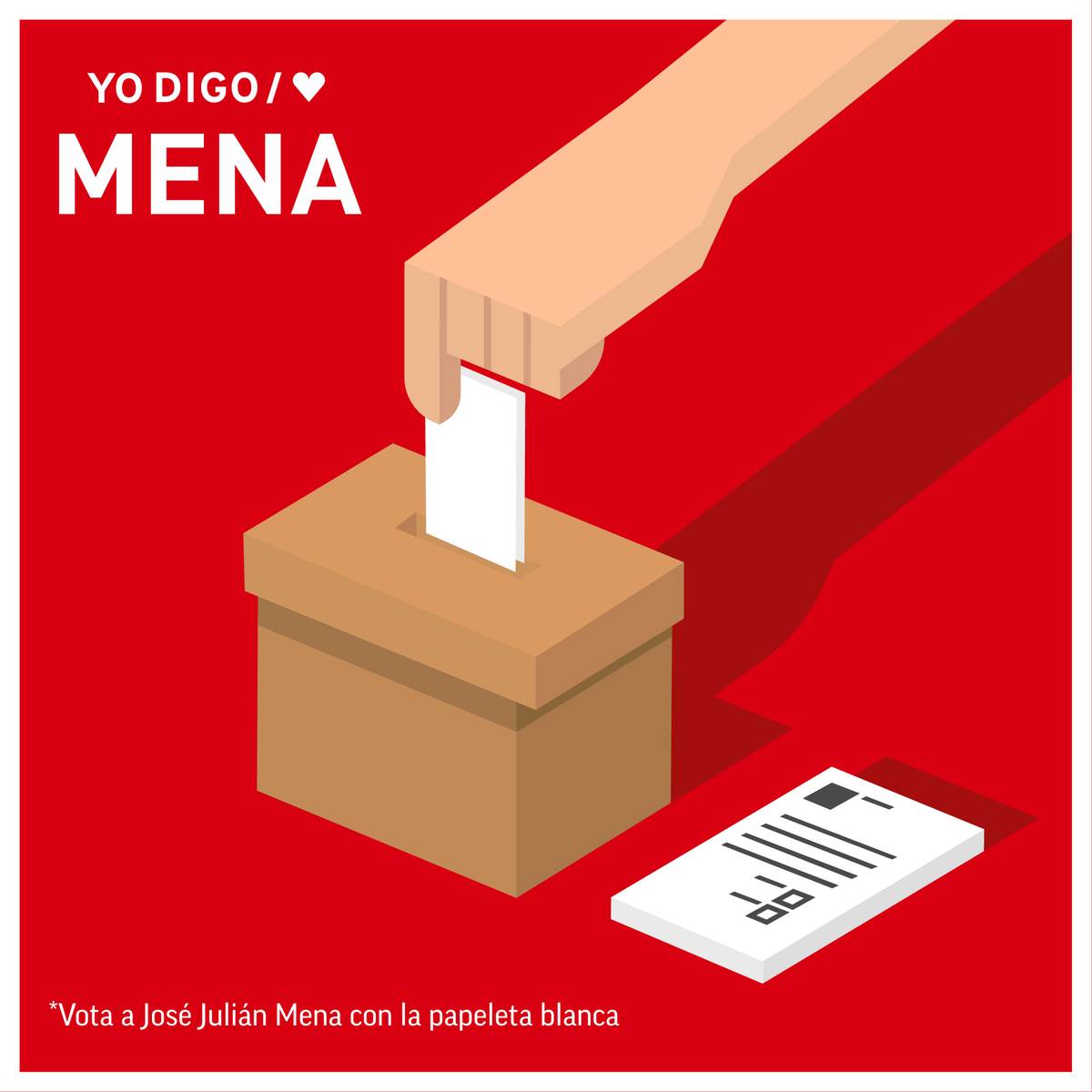 psoearona's tweet photo. Este #26M vota diciendo algo y claro: ¡#YoDigoArona ... #YoDigoMena!

#VotaPSOEArona https://t.co/QrxzB2vAI2