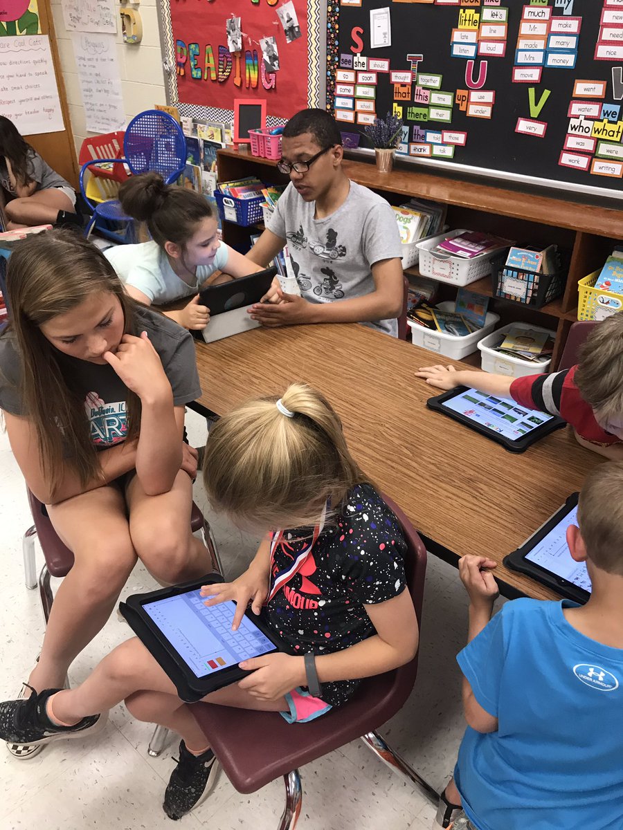 SuperJZip's tweet photo. All school read aloud this week! #readlap #redbud132 https://t.co/cIduRA94I2