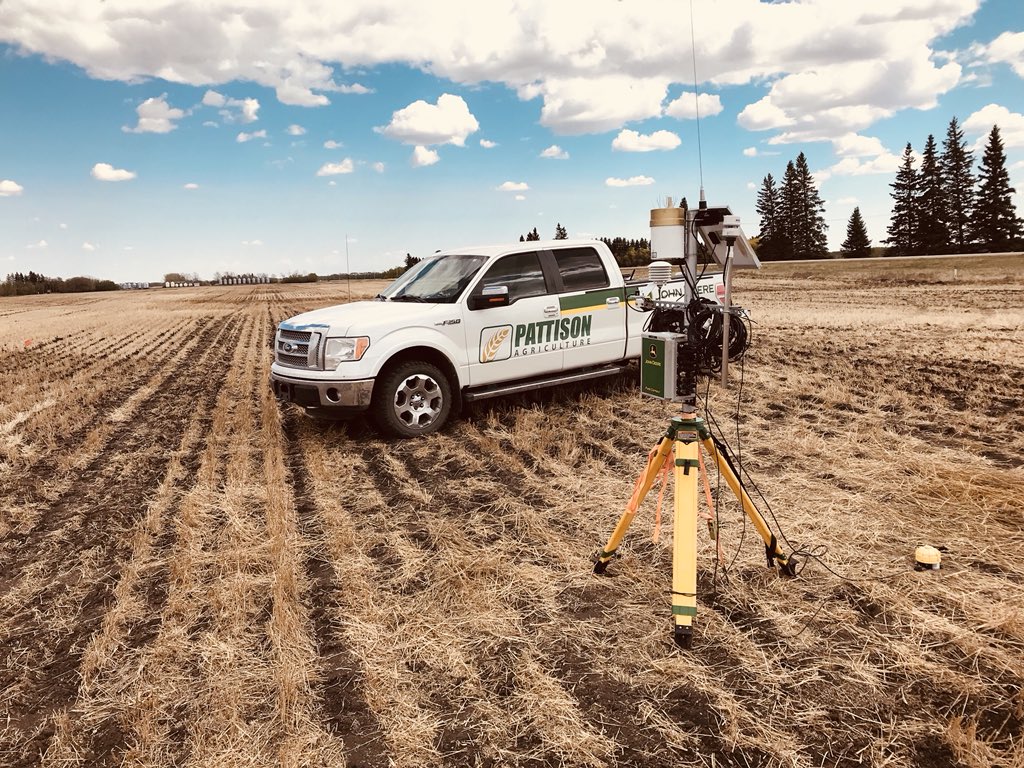 rjunop's tweet photo. #FoamLake location  @PattisonAg &amp; @pattisonprecag &amp; @CropIntel are proud to partner with the @FLMarketingClub on a #FoodGrainsProject. This #JohnDeere weather station with is now ready for 🌧🌧🌧🌧🌧🌧🌧🌧#ProudPattisonProject https://t.co/JwIyEMaHii