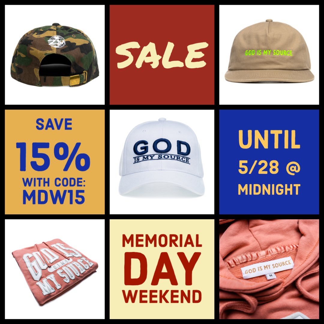 Godismysource_'s tweet photo. 15% all weekend on NEW styles. Use the code MDW15 https://t.co/YsMu1hqC0b. https://t.co/vQ43IrPYVP