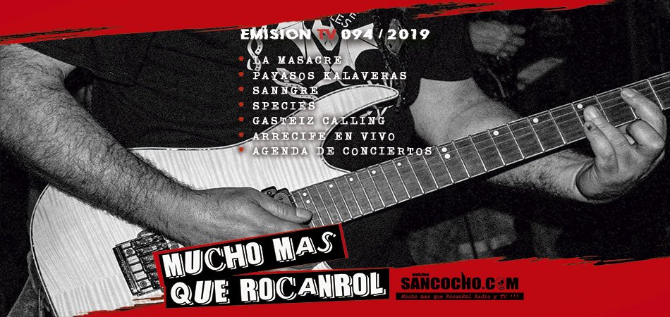 sancocho's tweet photo. Mucho mas que RocanRol TV 095/2019 [https://t.co/aIuNIHFPIF] [] https://t.co/DDKVqEWxMO