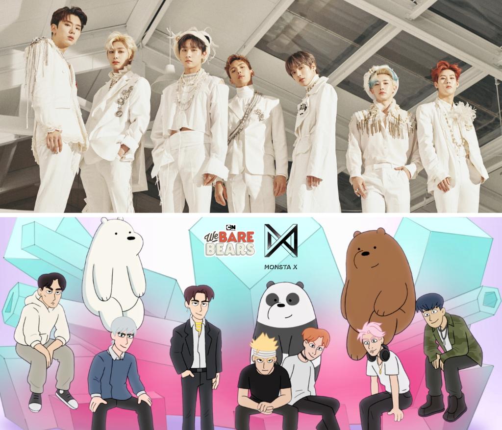 Watch the #WeBareBears special featuring megastars @OfficialMonstaX BEFORE it airs starting today! Stream it now on the CN app! 👉 cartn.co/CNApp. ⁣
⁣
Premiers Monday, May 27 at 7:30p! 🎤🎵👯‍♂️⁣
⁣
#CartoonNetwork #MONSTA_X