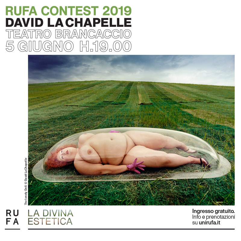 David will be in Rome on June 5 on the occasion of the #RUFAContest 2019 for a talk on 'The Divine Aesthetic.'

We are pleased with the synergy of Rome University of Fine Arts that adds value to the training process for students. See you at Teatro Brancaccio !