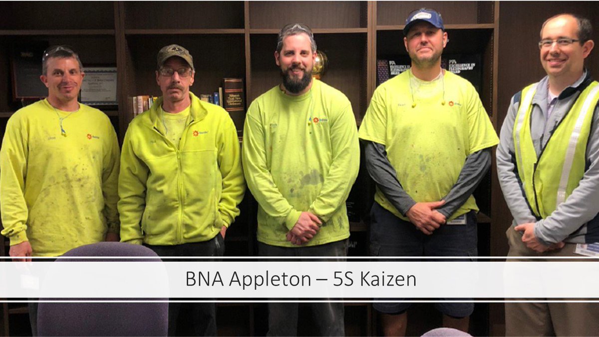 CIguy4Biz's tweet photo. It's amazing how 5S can impact our operations, once you show Respect for People and provide Servant Leadership!  Our team in Appleton is scratching the surface on what's possible - and opened premium real estate! Can't wait to see what's next!  #People #Kaizen #LeanSixSigma #5S https://t.co/mG3bnuc0DK