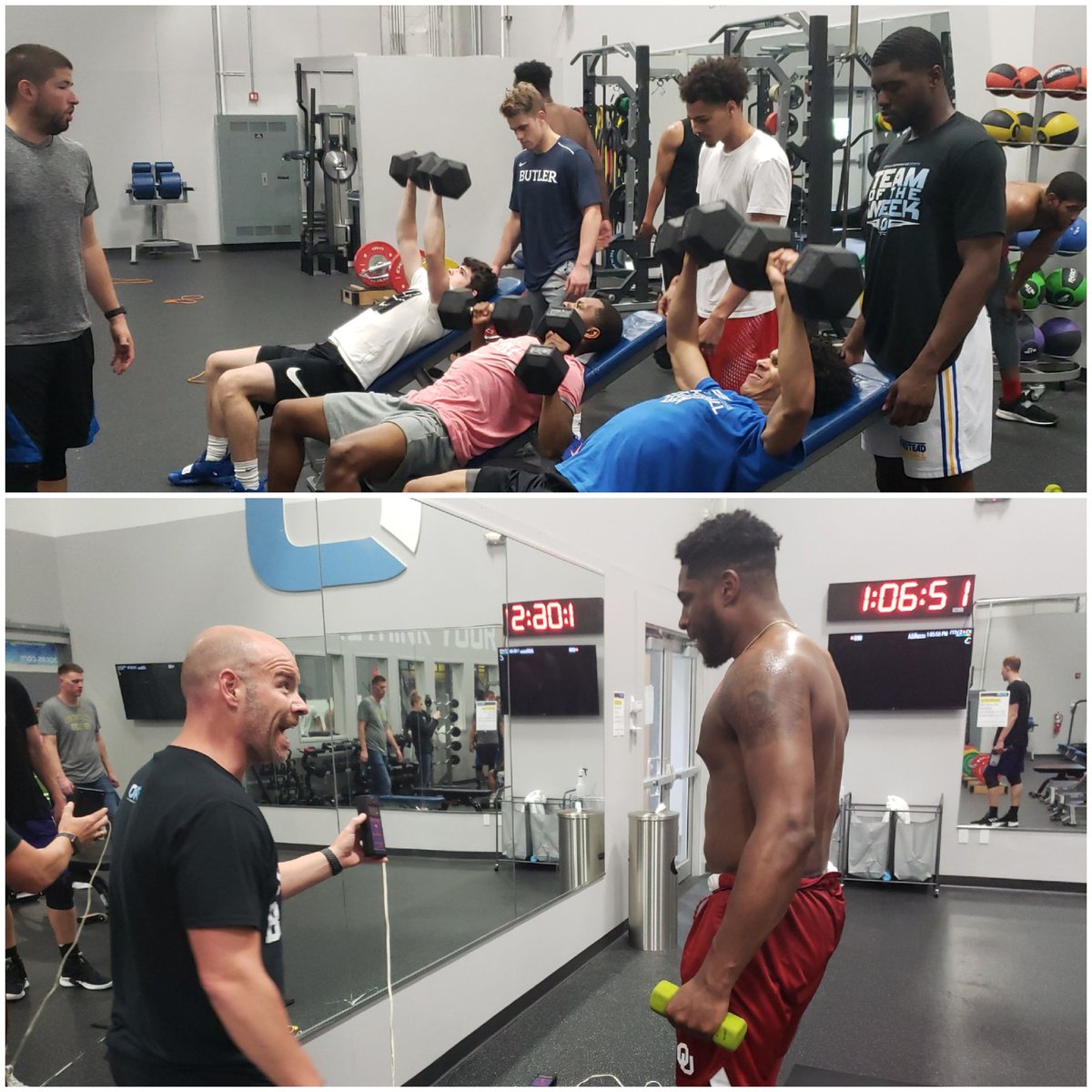 OPSnewstandard's tweet image. Whether it be HS, college or pro 🏀, there is no better training on the court or in the weight room. 🏋🏾‍♂️⛹🏾‍♂️💪🏽

#OPS #RethinkYourLimits #HoopsTraining #RepTheO