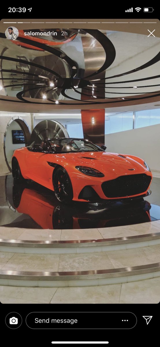 jjohnson90's tweet photo. @OgaraCoachLJ 🍊 🔥🔥🔥🔥🔥😎.. DM me details, gracias.. 📸Credit : @salomondrin #SVIPE #Salomondrin #OgaraCoach #AstonMartin #SuperleggeraVolante #JamesBond https://t.co/TRgmUBxxpY