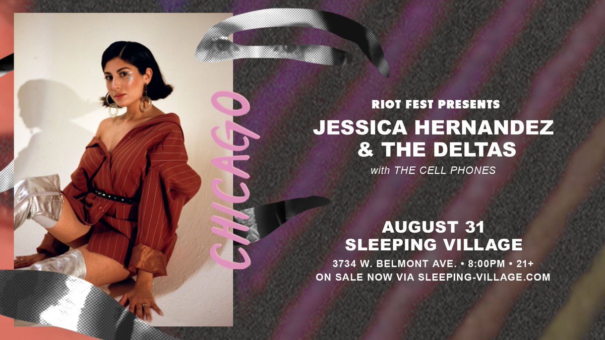 TICKETS ON SALE NOW!
<a href="/RiotFest/">Riot Fest</a> Presents: @detroitjess &amp; The Deltas w/ <a href="/thecellphones/">The Cell Phones</a> on August 31st
$13 ADV | $16 DOS | 21+

Tickets, music and info:
bit.ly/RiotFestSV
