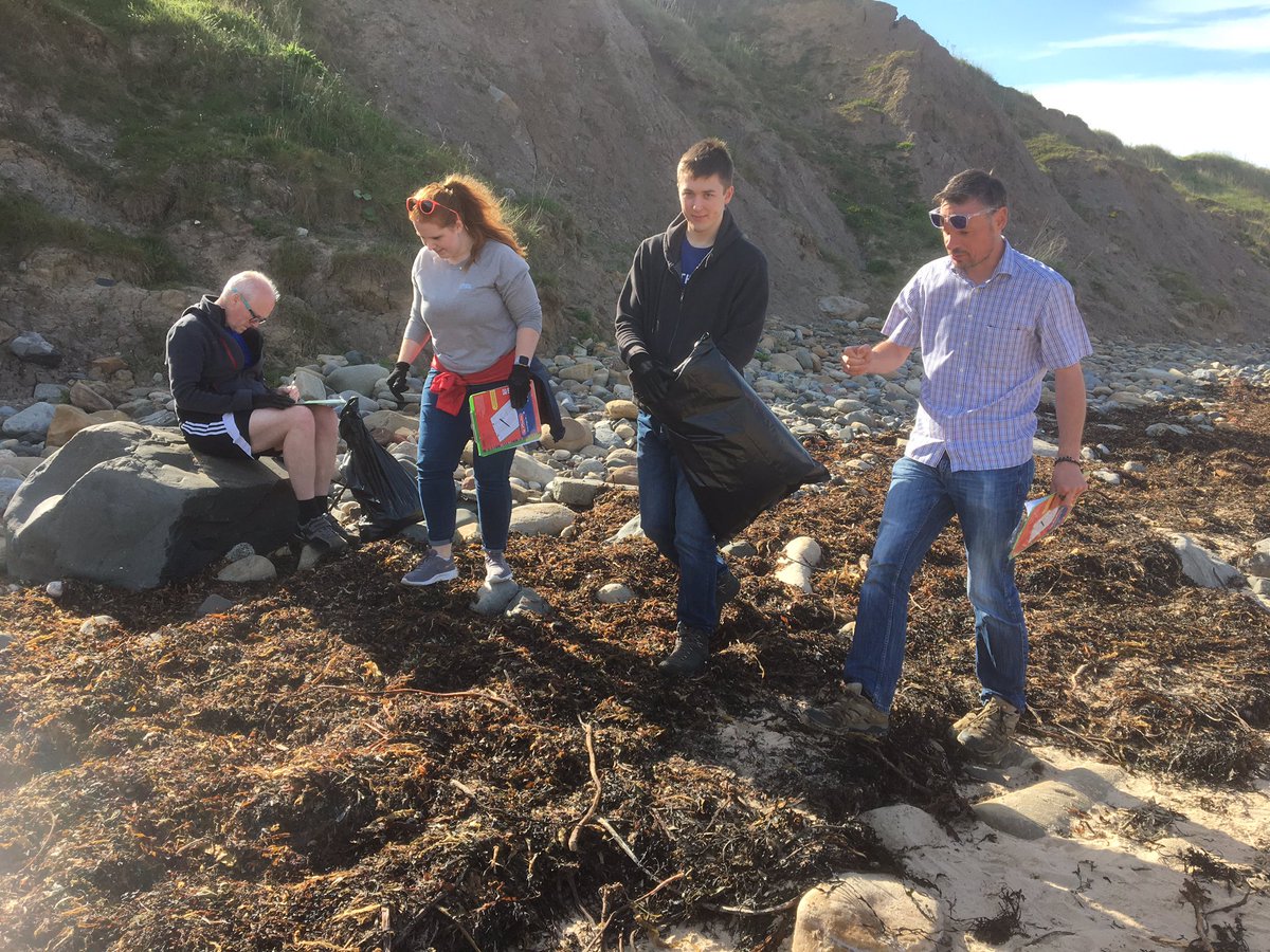 DuncanCox8's tweet photo. Thanks to the @Cundall_Global team and families who helped take nearly 50kg of rubbish from Whitley Bay beach on this beautiful evening! Thanks @mcsuk #beachclean https://t.co/VHeu9TmfeO