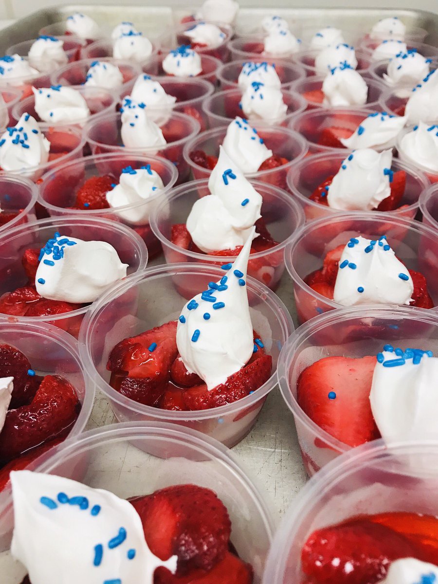 Wapsnutrition's tweet photo. Star Spangled Strawberries were a favorite today! https://t.co/FUeHp6gqWL