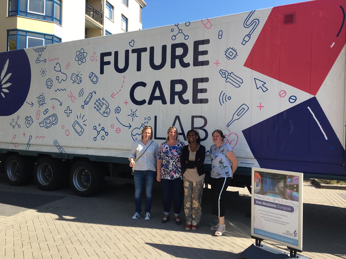 Vandaag bezochten zorg- en welzijnsorganisaties uit de regio het Future Care Lab van <a href="/ROC_MN/">ROC Midden Nederland</a>: "Zorgtechniek is geen toekomstmuziek, maar juist van deze tijd!"