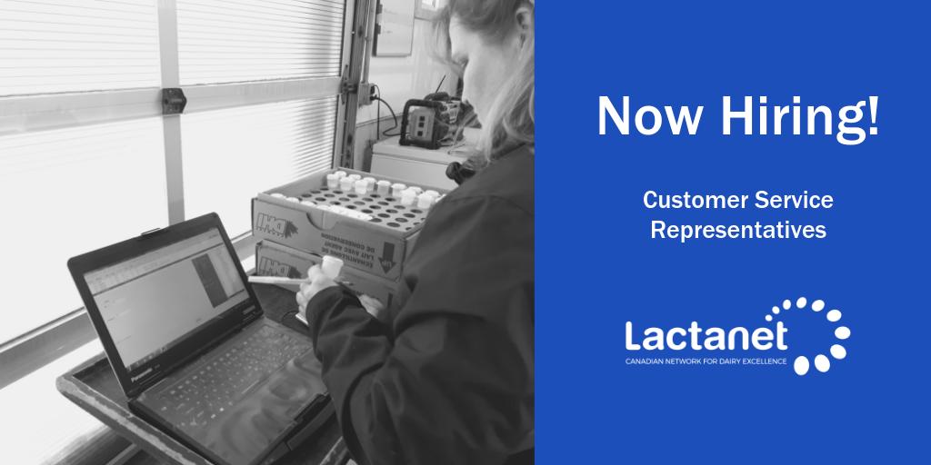 We are hiring On-Farm Customer Service Representatives for the following areas:
-St. Jacobs, ON
-Brandon, MB
-Ponoka, AB

For more information, check out the full postings here: bit.ly/2Exajbg