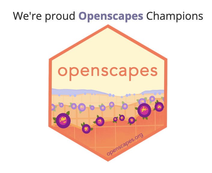 openscapes's tweet image. OK a sneak peak – a few of Champion @allison_horst &apos;s accomplishments: teaching #opendatascience to environmental masters students, organizing course materials online, &amp;amp; sharing them in a sweet website! 😍 And with an Openscapes badge 😍 allisonhorst.github.io