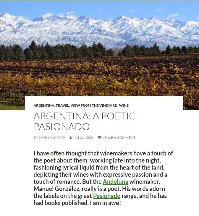 Thanks for the visit and this great post Jim Wilson! Lovely words and pictures 😍😍 <a href="/hnwines/">Hallgarten & Novum Wines</a> 👏👏 #BodegaAndeluna #Andelunenado #hallgartenwines #Hallgartenvisit #visit #tourism #andelunawines #Andelunavineyards #uk hnwines.co.uk/blog/2019/05/2…