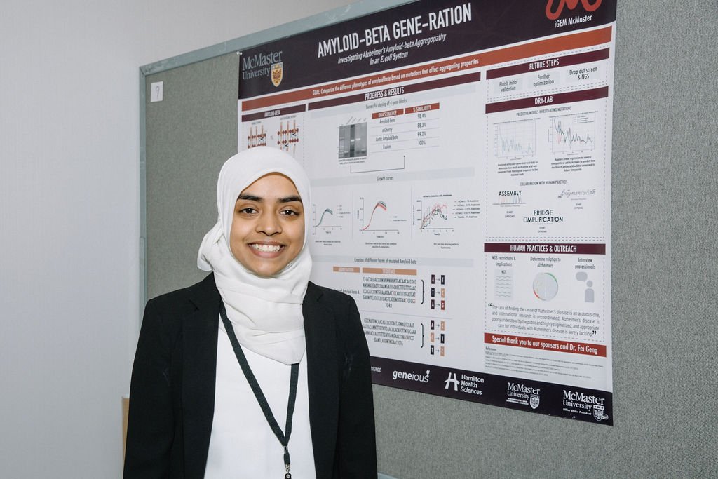 Fatima Sheikh (she/her) (@fatima_sheikkh) on Twitter photo A bit late, but on behalf of <a href="/igemmcmaster/">iGEM McMaster</a> I wanted to say thank you to <a href="/ontariogenomics/">Ontario Genomics</a> & <a href="/AfteriGEM/">After iGEM</a> for having us at the #2019CanadaSynBio Conference. I had an amazing time learning about the many aspects of #synbio, the progress we have made and the potential synbio can have! A bit late, but on behalf of <a href="/igemmcmaster/">iGEM McMaster</a> I wanted to say thank you to <a href="/ontariogenomics/">Ontario Genomics</a> & <a href="/AfteriGEM/">After iGEM</a> for having us at the #2019CanadaSynBio Conference. I had an amazing time learning about the many aspects of #synbio, the progress we have made and the potential synbio can have!